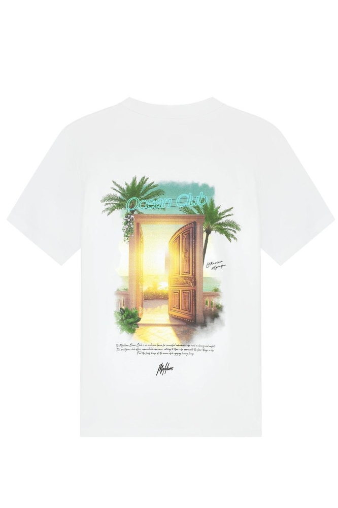 MEN EXCLUSIVE CLUB T SHIRT MM1 HS25 59 100 WHITE